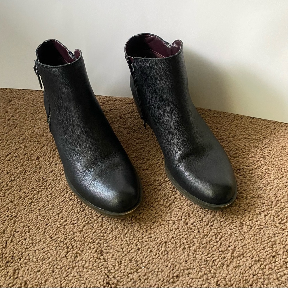 Kensie Leather Booties